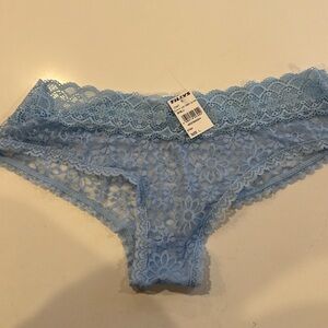 - Tillys light blue lace panties
